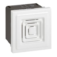 Mosaic elektrischer Gong 12-48VDC 2-modulig  Farbe: Ultraweiß Legrand 076642