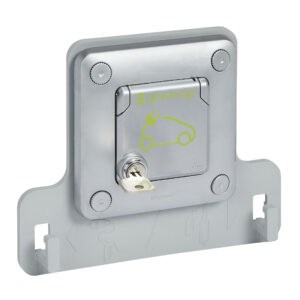 Green Up Steckdose UP Soliroc- IP55-IK10 abschließbar Legrand 077857