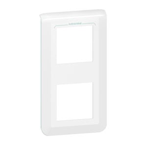 Mosaic Rahmen 2x2-modulig, vertikal, antibakteriell Farbe: Ultraweiß Legrand 078723L