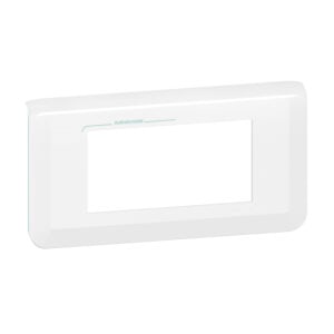 Mosaic Rahmen 4-modulig, horizontal, antibakteriell Farbe: Ultraweiß Legrand 078724L