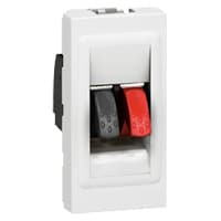 Mosaic Hi-Fi-Anschlusseinheit 1für 1-modulig Farbe: Ultraweiß Legrand 078750