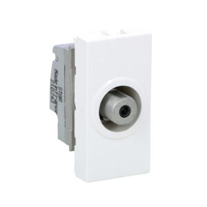 Mosaic™ Anschlussdose F-Type 1-modulig Farbe: Ultraweiß Legrand 078790