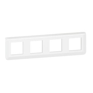 Mosaic Rahmen 4x2-modulig, horizontal Farbe: Ultraweiß Legrand 078808L