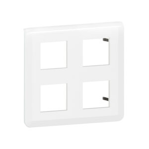 Mosaic Rahmen 2x2x2-modulig, horizontal Farbe: Ultraweiß Legrand 078838L