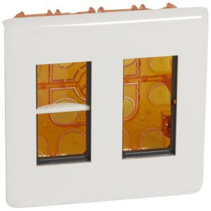 Mosaic Unterputz-Multibox 2x4-modulig, horizontal Farbe: Ultraweiß Legrand 078872L