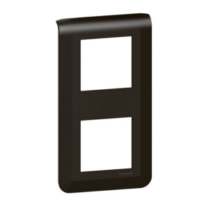 Mosaic Rahmen 2x2-modulig, vertikal Farbe: Schwarz Legrand 079062L