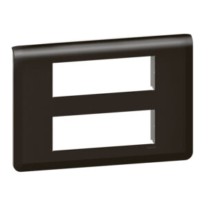 Mosaic Rahmen 2x6-modulig, horizontal Farbe: Schwarz Legrand 079076L