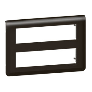 Mosaic Rahmen 2x8-modulig, horizontal Farbe: Schwarz Legrand 079077L