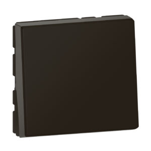 MSC Wechselschalter 10A, Steckklemmen, 2-modulig, beleuchtbar Farbe: Schwarz Legrand 079111L