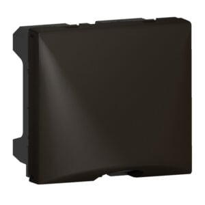 Mosaic Kabelauslass 2-modulig, ohne Klemmen, mit Zugentlastung Farbe: Schwarz Legrand 079150L