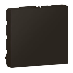 Mosaic Blindabdeckung, 2-modulig, Farbe: Schwarz Legrand 079181L