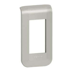 Mosaic Rahmen 1-modulig, horizontal Farbe: Aluminium Legrand 079301L