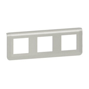 Mosaic Rahmen 3x2-modulig, horizontal Farbe: Aluminium Legrand 079306L