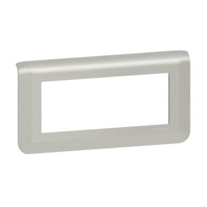 Mosaic Rahmen 5-modulig, horizontal Farbe: Aluminium Legrand 079315L