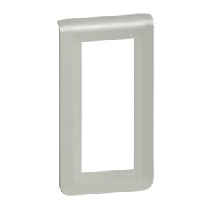 Mosaic Rahmen 5-modulig, vertikal Farbe: Aluminium Legrand 079325L