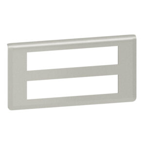 Mosaic Rahmen 2x10-modulig, horizontal Farbe: Aluminium Legrand 079328L