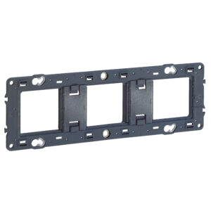 Tragring Steckdose 6, 8 oder 3x2 modulig. Entfernbare Mittelstege. Legrand 080253