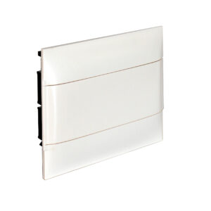 Practibox S UP-Hohlwandverteiler, mit Kunstofftür, weiss, 1x 12 Module Legrand 135161