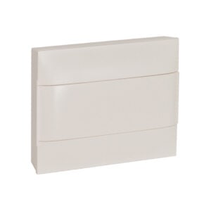 Practibox S Aufputzverteiler, mit Kunstofftür, weiss, 1x 12 Module Legrand 135201
