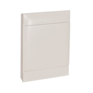 Practibox S Aufputzverteiler, mit Kunstofftür, weiss, 2x 12 Module Legrand 135202