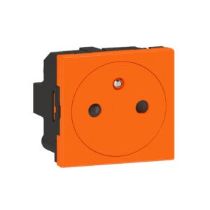 Mosaic Steckdose F/B Std antibakteriell, erhöhter Berührungsschutz Farbe: Orange Legrand 278147L