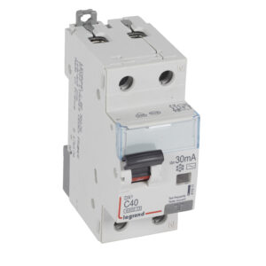 DX3 FILS C40A 1P+N 6KA 30MA AC Legrand 411017