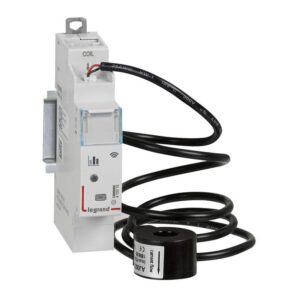 EMDX³ Smarter Energiezähler, 1-ph. inkl.Stromwandler,100-240VAC,1TE,with Netatmo Legrand 412015