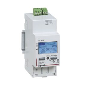 Energiezähler EMDX³, 63 A, 1-phasig, Direktanschluss, RS485, 2TE Legrand 412081