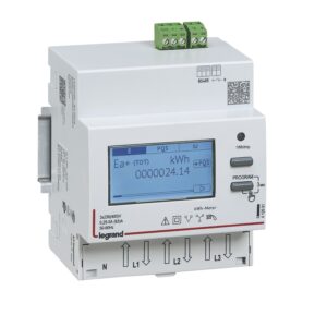 Energiezähler EMDX³, MID, 63 A, 3-phasig, Direktanschluss, RS485, 4TE Legrand 412093