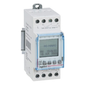 AlphaRex³ DY22 BLE 230VAC Astroschaltuhr inkl. Jahres+Wochenschaltuhr 2 Kanal Legrand 412726