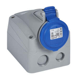 CEE- Steckdose Aufputz 3P 16A 230V BL IP44 Legrand 555154
