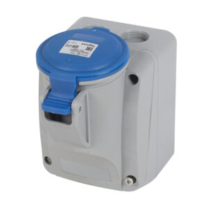 CEE- Steckdose Aufputz 5P 16A 230V BL IP44 Legrand 555156