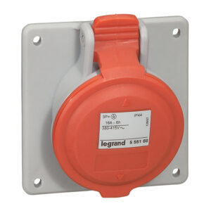 CEE-Steckdose 5P 16A 415V Rot IP44 Legrand 555189