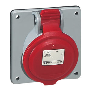 CEE-Steckdose 5P 32A 415V Rot IP44 Legrand 555289