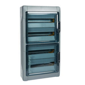 Feuchtraumverteiler Plexo³, Aufputz, IP65-IK09, 4-reihig, 72 Module Legrand 601988