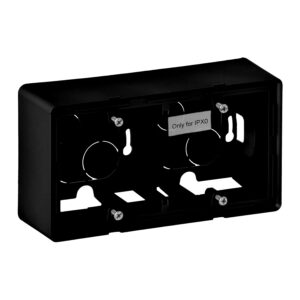 Valena Life Aufputz-Gehäuse 2-fach Farbe: Schwarz Legrand 754067