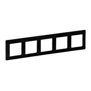 Valena Life 5-fach Rahmen Farbe: Schwarz Legrand 754255