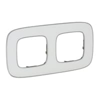 Valena Allure 2-fach Rahmen White Mirror Legrand 754422