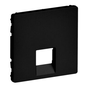 Valena Life Abdeckung RJ11 1-fach Farbe: Schwarz Legrand 756412