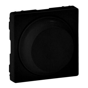 Valena Life Abdeckung für Drehdimmer des Schalterprogramms Farbe: Schwarz Legrand 756882