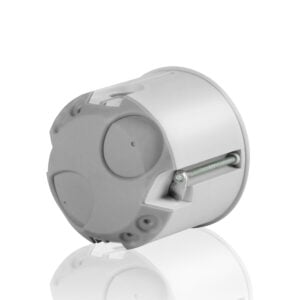 Hohlwand-Schallschutzdose; winddicht; D=68mm; t=58mm;Farbe: Grau Legrand A01035