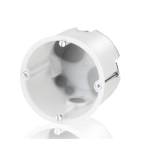 Hohlwand-Schallschutzdose; winddicht; halogenfrei; D=68mm; t=58mm; Farbe: Weiß Legrand A01036