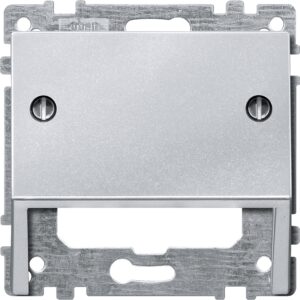 Schrägauslass, aluminium, System M, Merten 464660