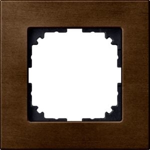 Holzrahmen, 1fach, Walnuss, M-PLAN, Merten MEG4051-3473
