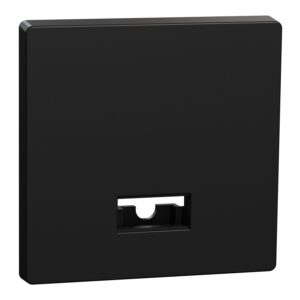 Wippe mit rechteckigem Symbolfenster, schwarz matt, System M, Merten MEG3350-0403