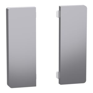 Tastsensor Flex, KNX, Merten System Design, 2fach, Wippe, Edelstahl, Merten MEG6192-6036