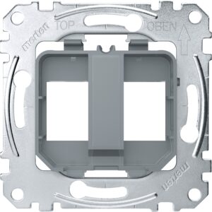 Tragplatten für Steckverbinder Modular Jack, transparent, Merten MEG4566-0080