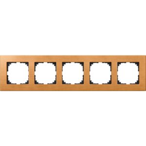Holzrahmen, 5fach, Buche, M-PLAN, Merten MEG4055-3470