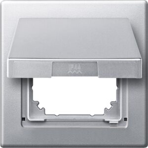 Schutzabdeckung IP 44, aluminium glänzend, M-SMART, Merten 478060