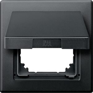 Schutzabdeckung IP 44, anthrazit glänzend, M-SMART, Merten 478014
